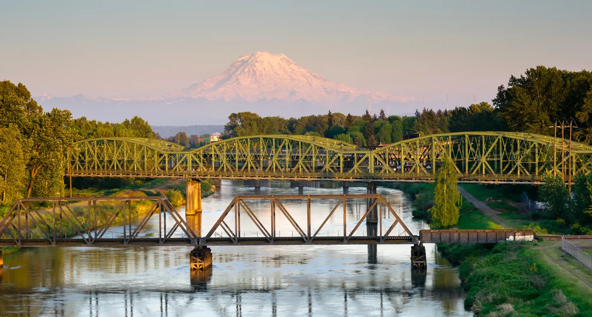 Washington State Fair grounds in Puyallup near South Hill Washington